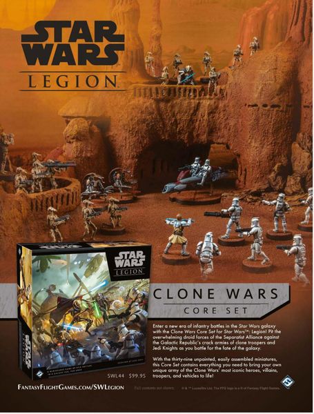 Star Wars: Legion – Clone Wars Core Set, Board Game