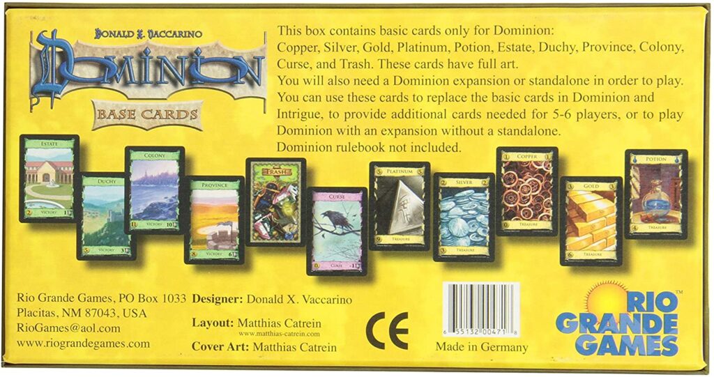 Dominion Base Card Set - Image 2