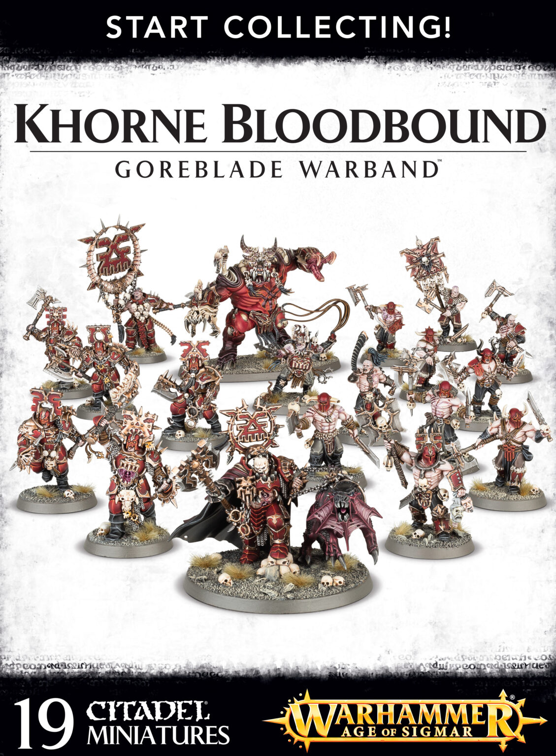 GW Warhammer Age of Sigmar Start Collecting Khorne Bloodbound Goreblade Warband