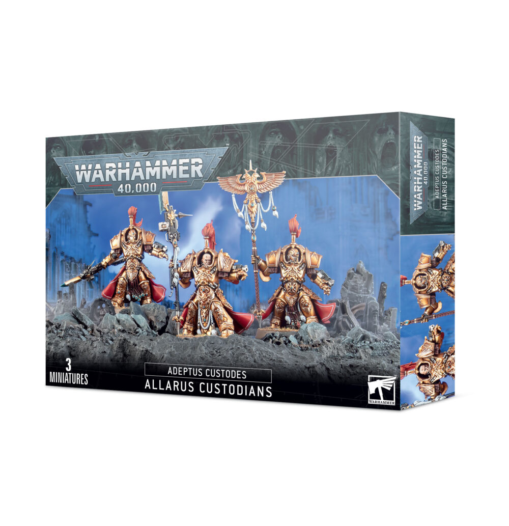 Games Workshop Warhammer 40k Adeptus Custodes Allarus Custodians
