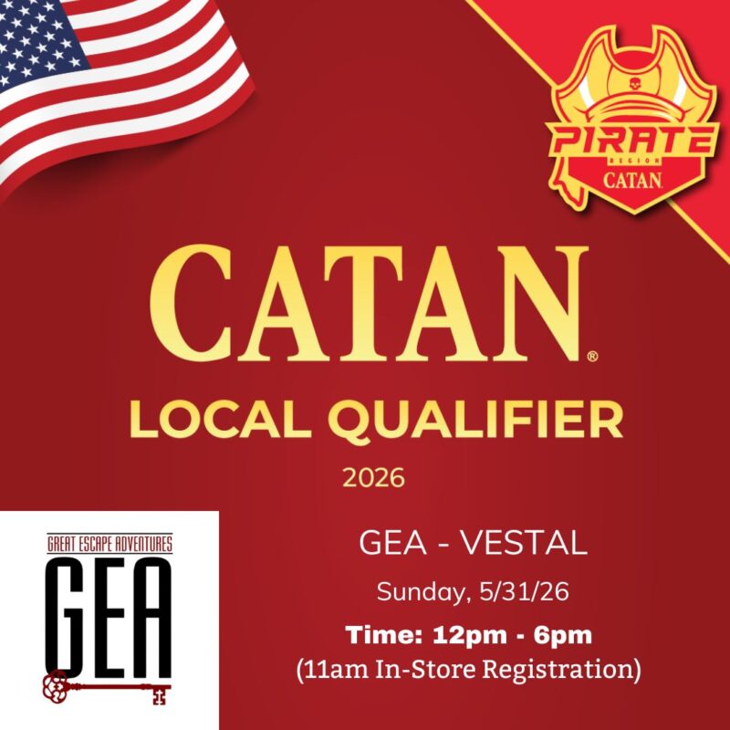 Catan National Qualifier - Vestal - 5/31 @ 12pm