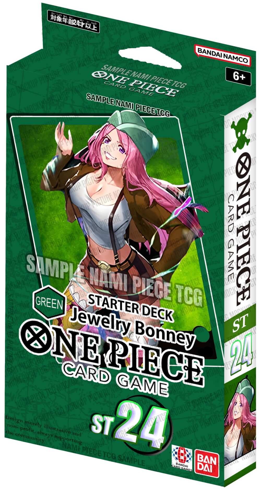 One Piece: Starter Deck GREEN Jewelry Bonney ST-24