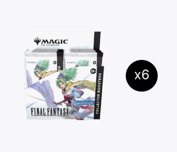 MTG Final Fantasy Collector Booster Case of 6 Displays