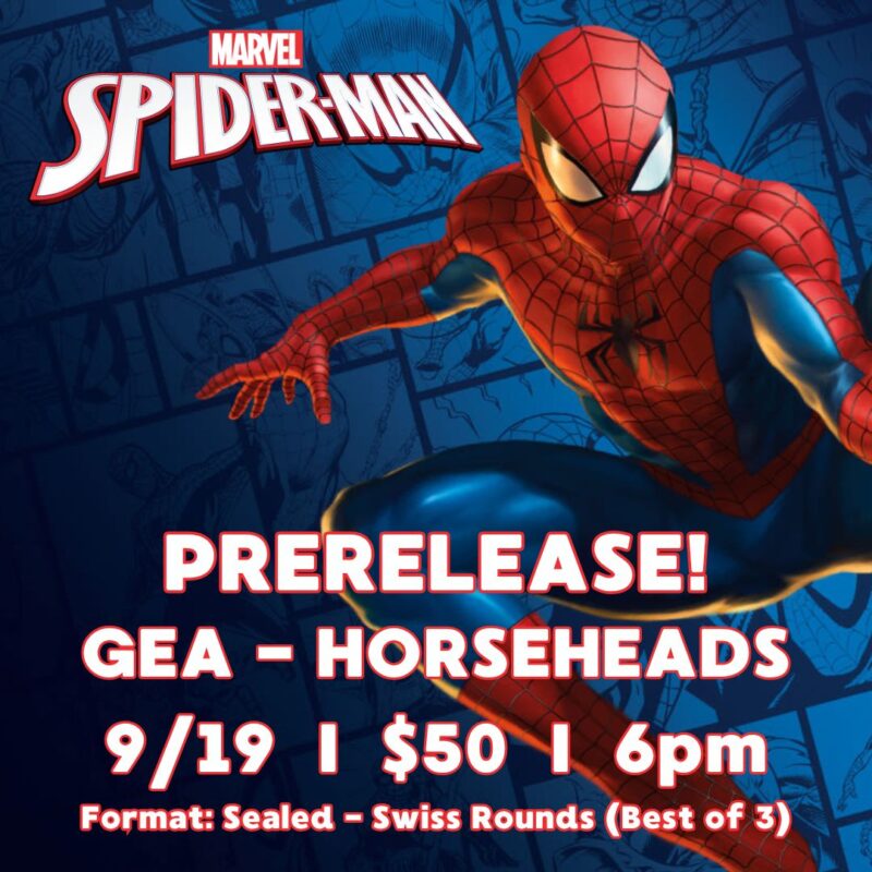 MTG Spiderman Prerelease - Horseheads - 9/19 - 6pm (5pm sign-ins begin)