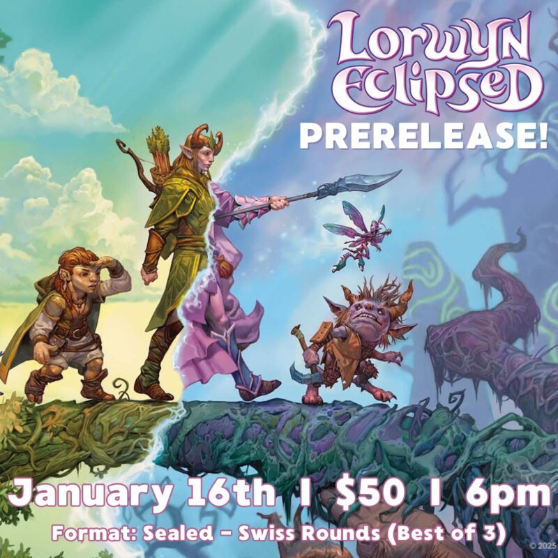 MTG Lorwyn Eclipsed Prerelease - Vestal - 1/16 - 6pm (5pm sign-ins begin)
