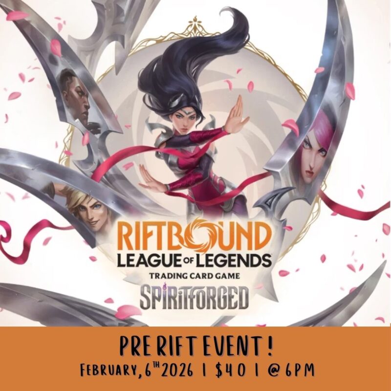 Riftbound Spiritforged Pre Rift Event - 2/6/25 - Buffalo