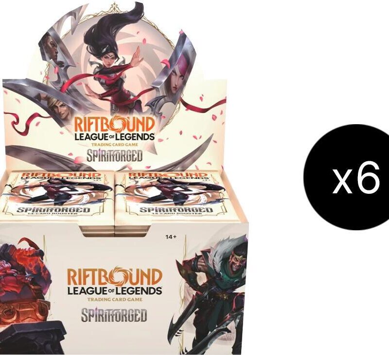 Riftbound Spiritforged Booster Box Case