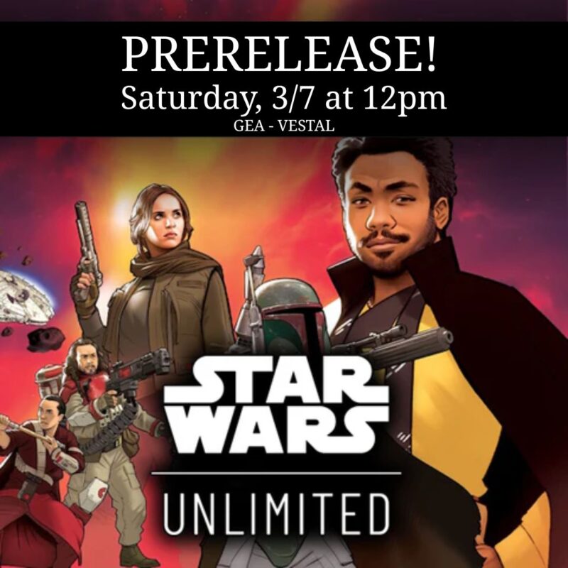 Star Wars Unlimited: A Lawless Time Prerelease -Vestal 3/7