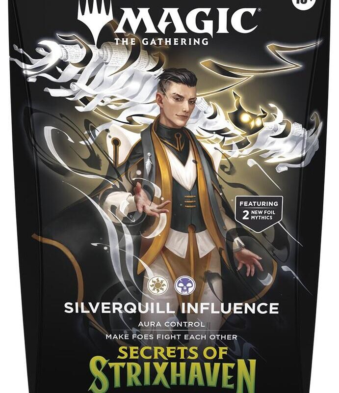 MTG Secrets of Strixhaven Commander Silverquill Influence