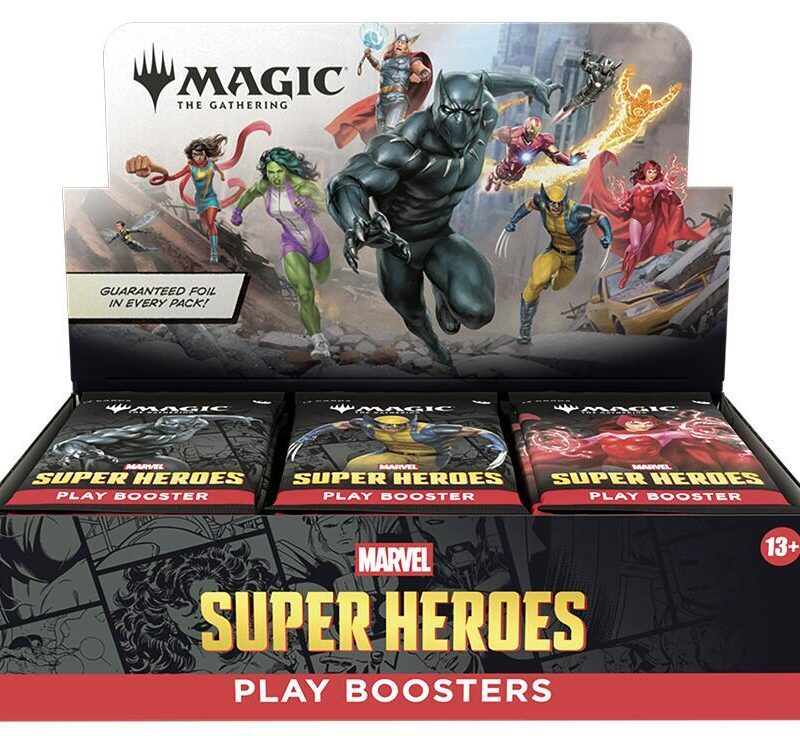 MTG Marvel Super Heroes Play Booster Box