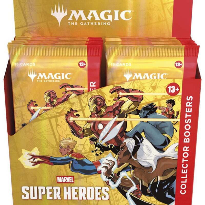 MTG Marvel Super Heroes Collector Booster Box