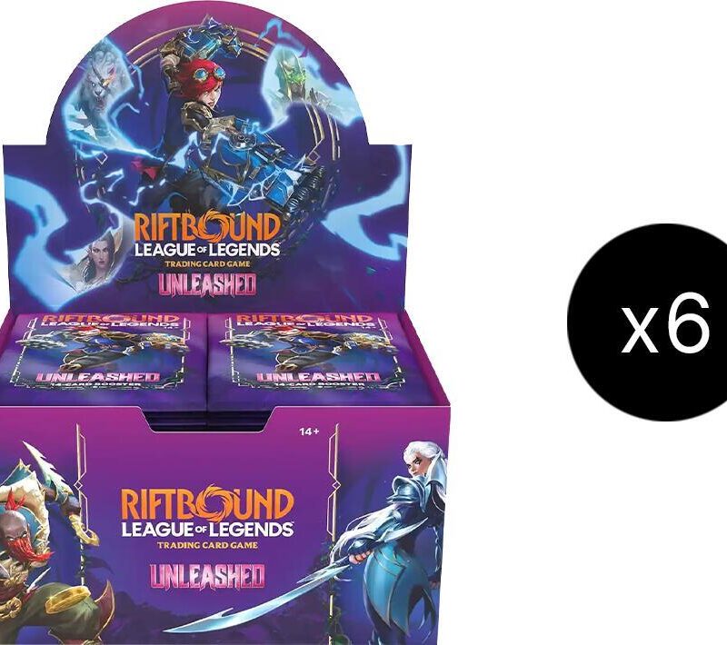 Riftbound Unleashed Booster Box Case