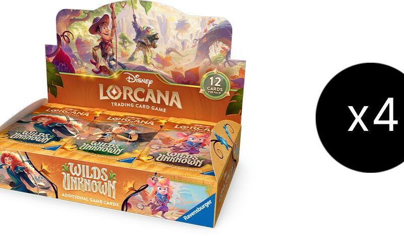Lorcana Wilds Unknown Booster Box Case