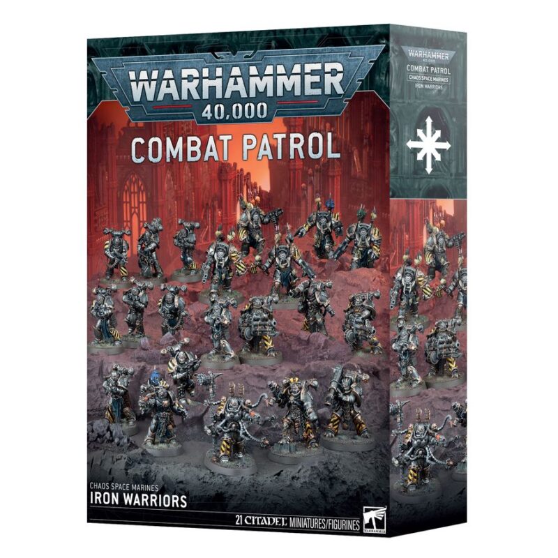 Warhammer 40K Combat Patrol: Chaos Space Marines Iron Warriors