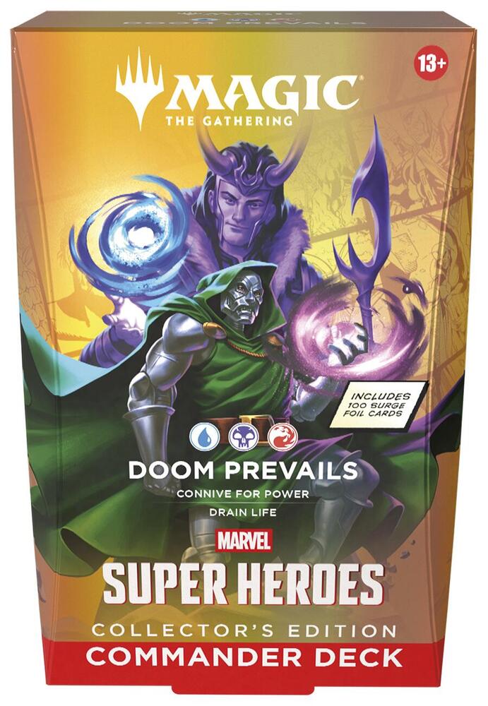 MTG Marvel Super Heroes Commander Deck - Doom Prevails (Collector's Edition)