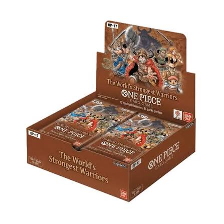 One Piece Card Game OP-17: The World's Strongest Warriors Booster Box